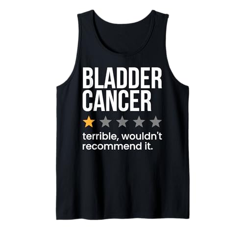 Herren Blasenkrebs One Star Bewertung Blasenkrebs Bewusstsein Tank Top Herren Blasenkrebs One Star Bewertung Blasenkrebs Bewusstsein Tank Top von Bladder Cancer Survivor Designs for Awareness