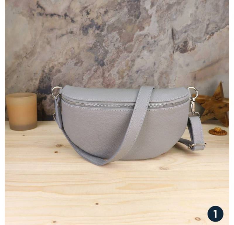 Blade Umhängetasche Bauchtasche Damen Echtleder Umhängetasche Brusttasche Gürteltasche, als Schultertasche tragbar mit Verstellbare Schultergurte von Blade