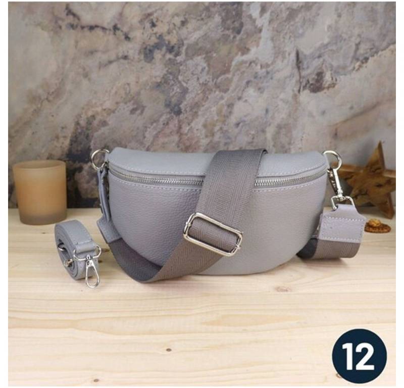 Blade Umhängetasche Bauchtasche Damen Echtleder Umhängetasche Brusttasche Gürteltasche, als Schultertasche tragbar mit Verstellbare Schultergurte von Blade