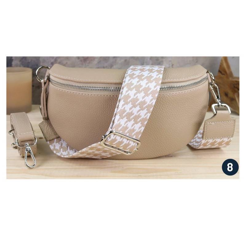 Blade Umhängetasche Bauchtasche Damen Echtleder Umhängetasche Brusttasche Gürteltasche, als Schultertasche tragbar mit Verstellbare Schultergurte von Blade