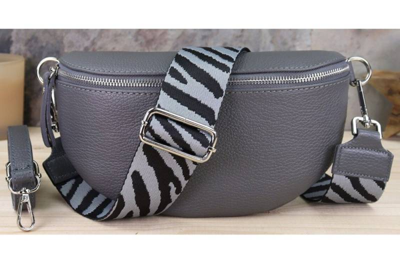 Blade Umhängetasche Bauchtasche Damen Echtleder Umhängetasche Brusttasche Gürteltasche, als Schultertasche tragbar mit Verstellbare Schultergurte von Blade