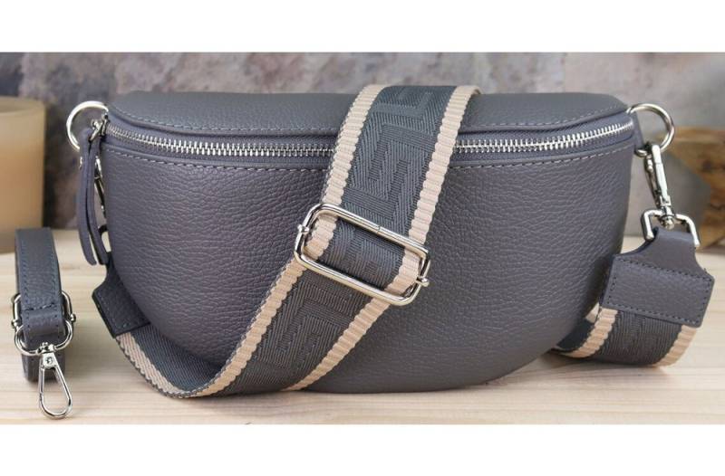 Blade Umhängetasche Bauchtasche Damen Echtleder Umhängetasche Brusttasche Gürteltasche, als Schultertasche tragbar mit Verstellbare Schultergurte von Blade