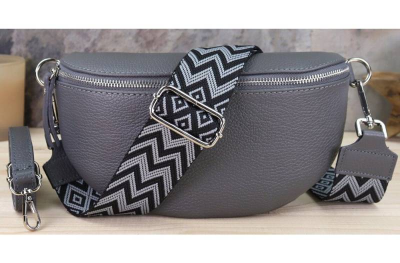 Blade Umhängetasche Bauchtasche Damen Echtleder Umhängetasche Brusttasche Gürteltasche, als Schultertasche tragbar mit Verstellbare Schultergurte von Blade