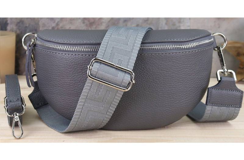 Blade Umhängetasche Bauchtasche Damen Echtleder Umhängetasche Brusttasche Gürteltasche, als Schultertasche tragbar mit Verstellbare Schultergurte von Blade