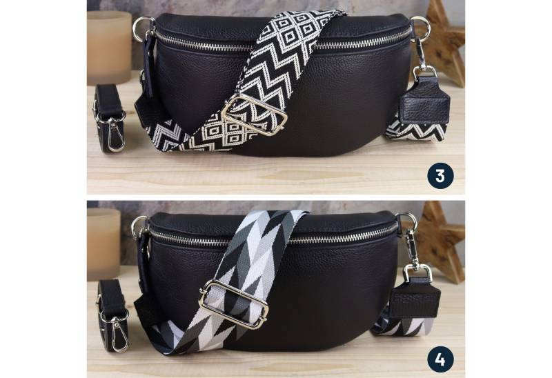 Blade Handtasche Schultertasche Damen Bauchtasche Gürteltasche Umhängetasche, als Schultertasche tragbar mit Verstellbare Schultergurte von Blade