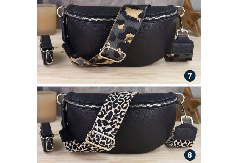 Blade Umhängetasche Bauchtasche Damen Echtleder Umhängetasche Brusttasche Gürteltasche, als Schultertasche tragbar mit Verstellbare Schultergurte von Blade