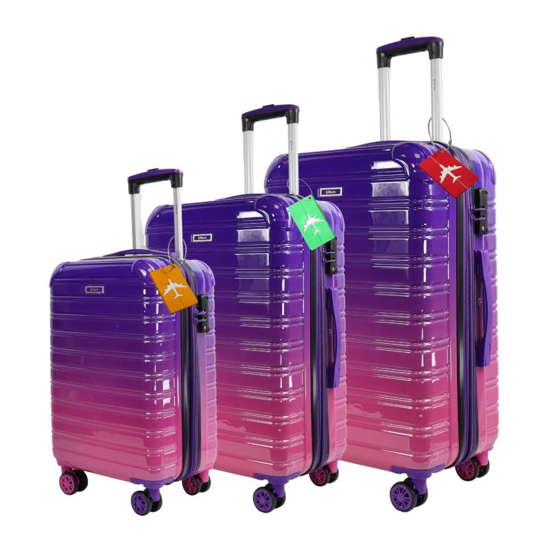 Erweiterbares Handgepäck, Large, Xlarge-Mit Personalisierbarem Aluminium Gepäckanhänger-Hartschalen Koffer Trolley Aus Abs+Pc Mit Tsa Schloss Erweiterbares Handgepäck, Large, Xlarge-Mit Personalisierbarem Aluminium Gepäckanhänger-Hartschalen Koffer Trolley Aus Abs+Pc Mit Tsa Schloss von BladeDesignStore