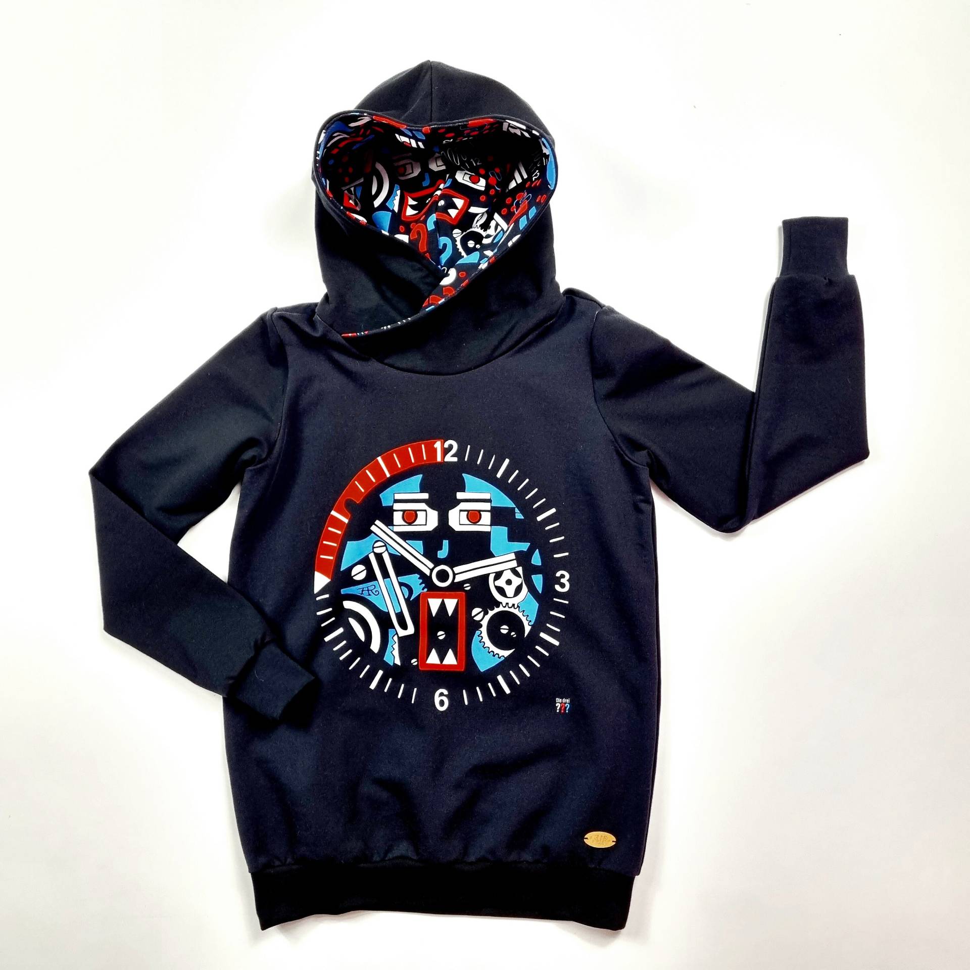 Schneller Versand Hoodie "Die Drei ??? - Der Seltsame Wecker" Versand | Größe 152 von Blagenwerk