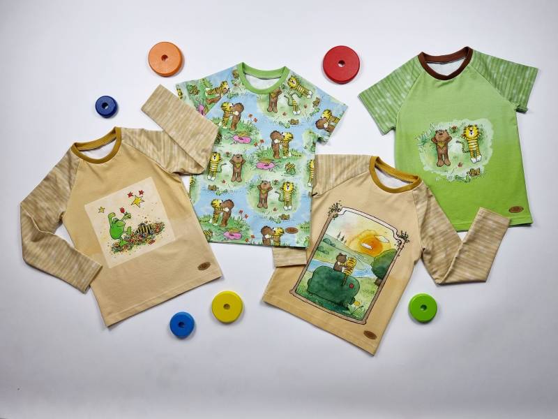 T-Shirt Oder Longsleeve "Janosch - Frühling" in Verschiedenen Größen von Blagenwerk