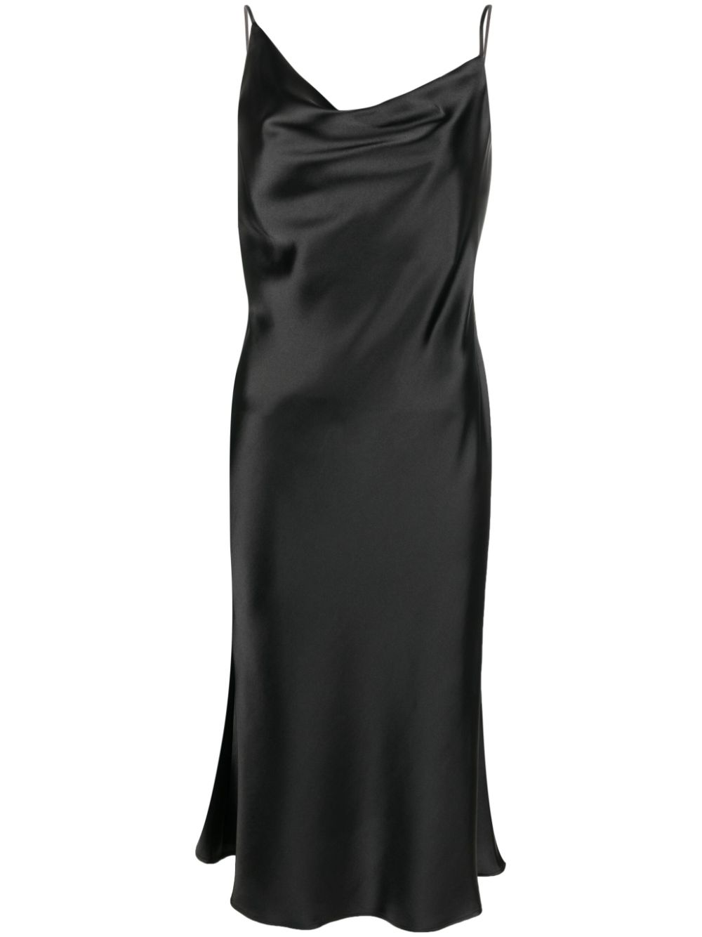 Blanca Vita Kleid aus Satin - Schwarz von Blanca Vita