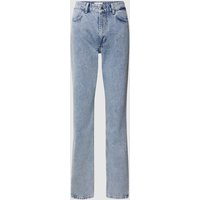 Blanche Jeans mit Label-Patch Modell 'WILLOW' in Hellblau, Größe 27 von Blanche