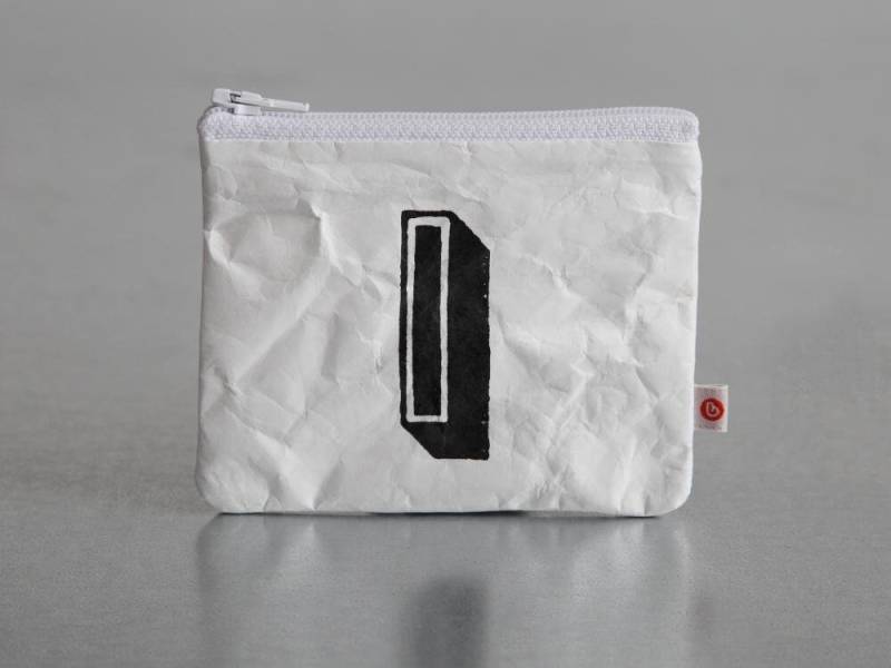 Kleiner Geldbeutel "I" von BlandineTaschenShop