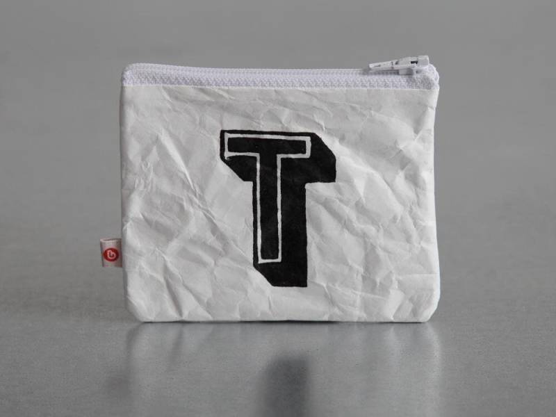 Kleiner Geldbeutel "T" von BlandineTaschenShop