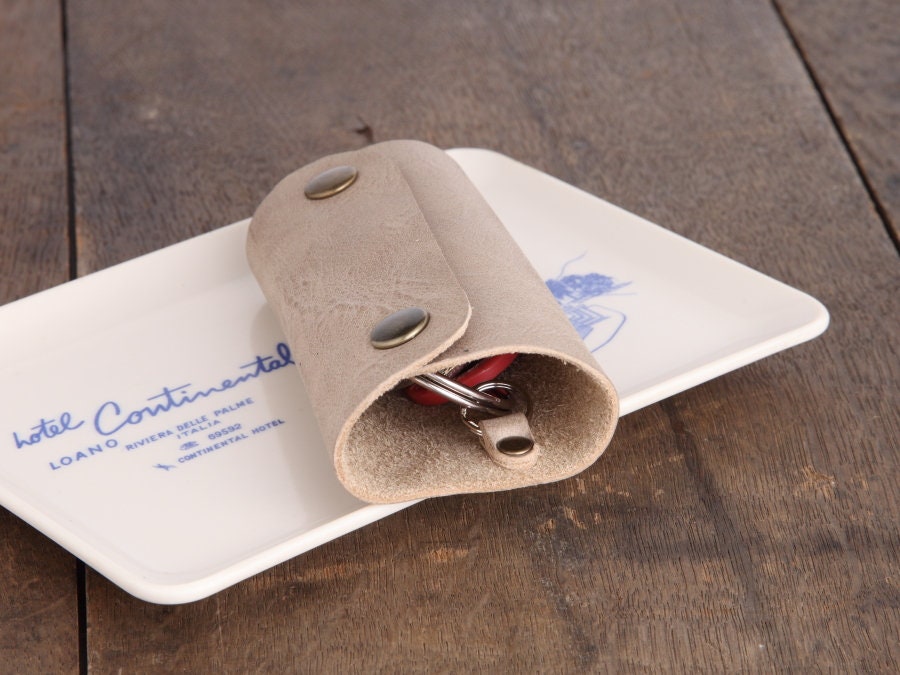 Schlüsseletui "Beige" von BlandineTaschenShop