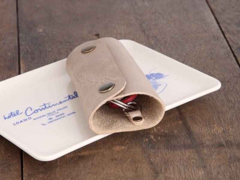 Schlüsseletui "Beige" von BlandineTaschenShop