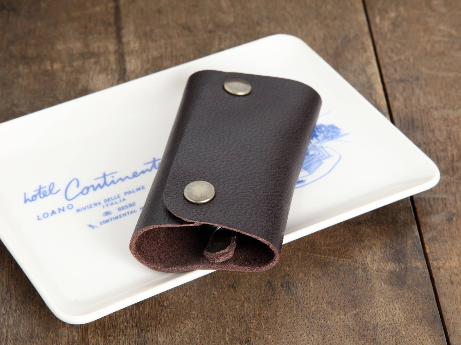 Schlüsseletui "Ebenholz" von BlandineTaschenShop