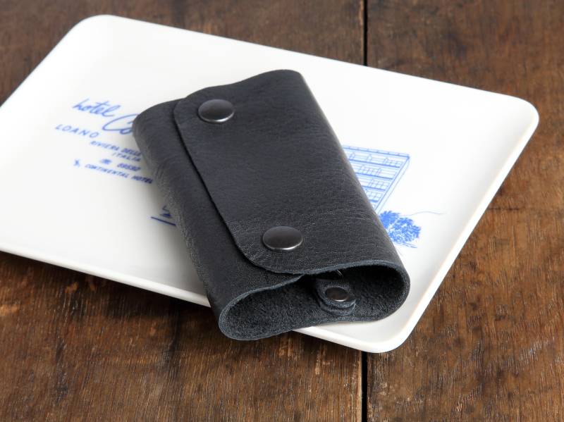 Schlüsseletui "Schwarz" von BlandineTaschenShop