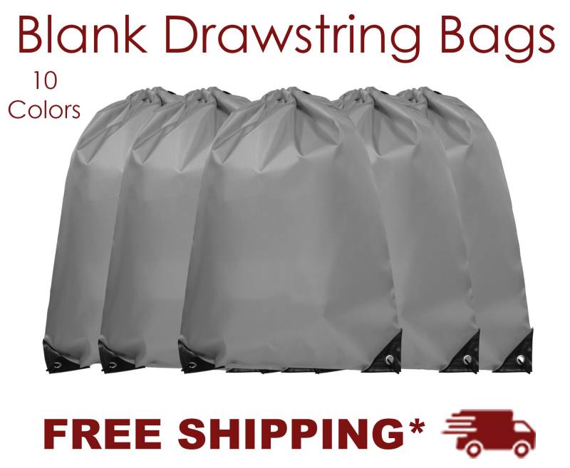 Grauer Turnbeutel von BlanksStopHere