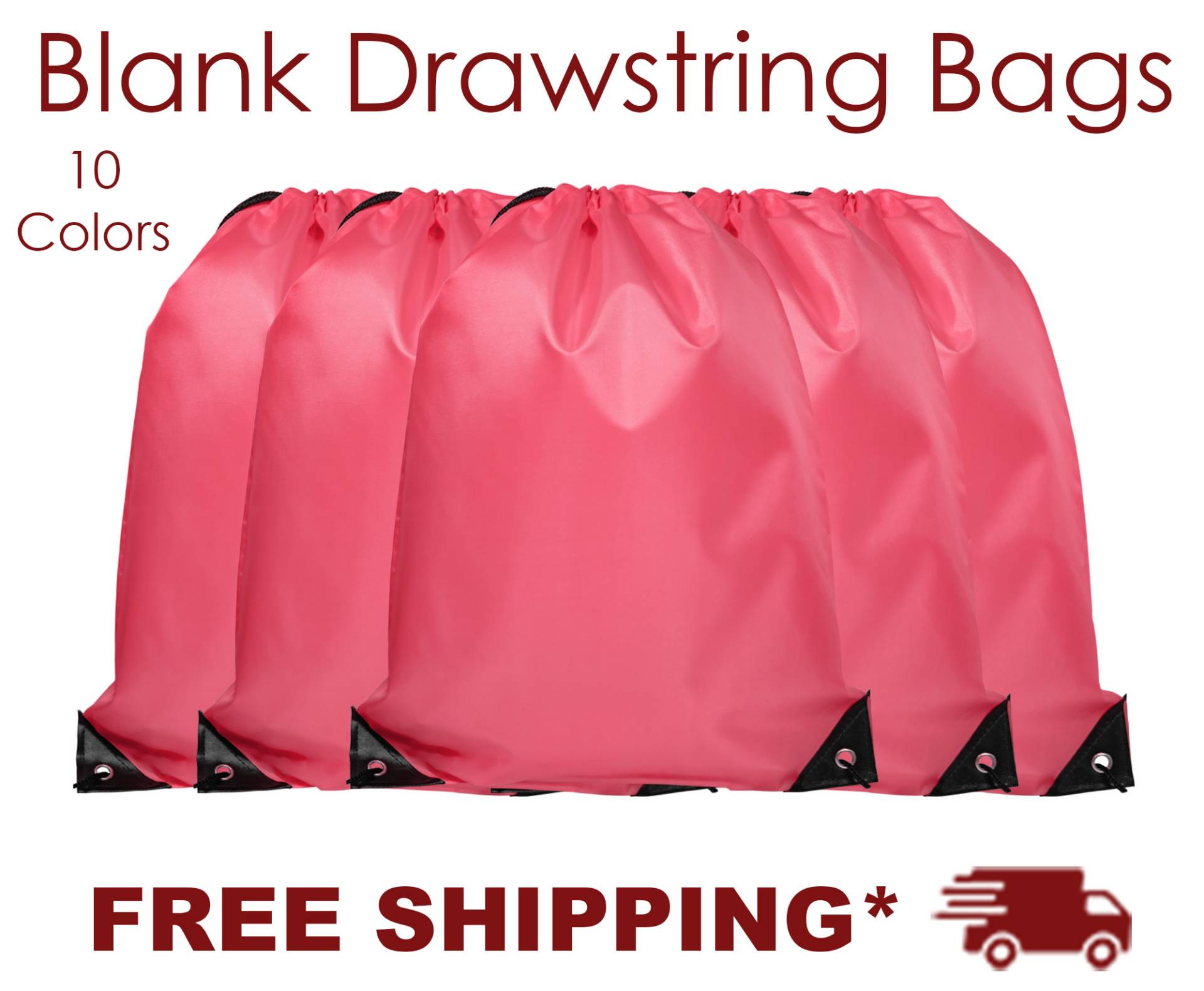 Pinker Turnbeutel von BlanksStopHere