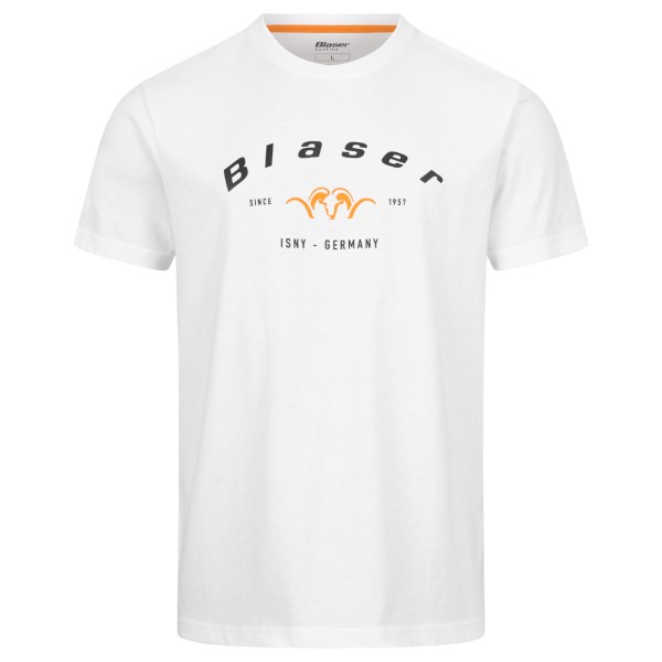 Blaser Outfits - Blaser Since T-Shirt 24 - T-Shirt Gr S weiß von Blaser Outfits