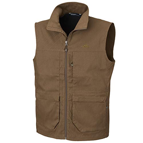 Blaser Jagdweste Herren Eddy - Sommerweste für die Jagd für Männer - Outdoorweste für Jäger - Schießweste Braun mit Außentaschen, Größe:L von Blaser