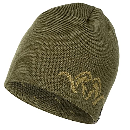 Blaser Wendbare Beanie Argali - Kappe für die Jagd - Jagdmütze One Size - Bequeme Mütze für Jäger, Farbe:Grün von Blaser