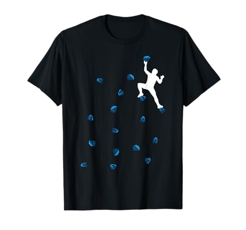 Bouldern Blaue Boulder Motiv Klettern Herren Mann Boulder T-Shirt Bouldern Blaue Boulder Motiv Klettern Herren Mann Boulder T-Shirt von Blaue Boulder Herren Motiv Mann Bouldern Kletterer