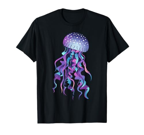 Quallen Kostüm Damen Unterwasser Meerestiere Meer Sea Fisch T-Shirt von Blaue Nesselqualle Blue jellyfish Qualle Medusa