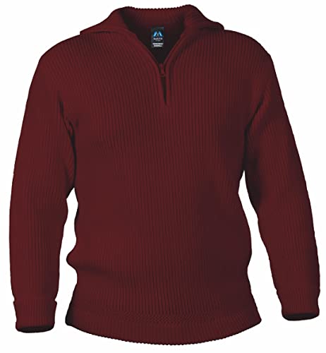 Blauer Peter - Kinder-Merino-Troyer - Pullover - 10 Farben, Farbe:Weinrot, Größe:146 von Blauer Peter