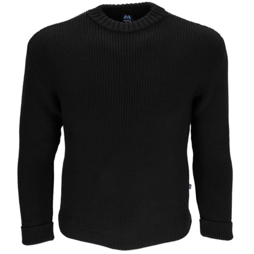 Blauer Peter - Merino-Rundhals-Troyer - Pullover - 10 Farben, Farbe:Schwarz, Größe:50 Blauer Peter - Merino-Rundhals-Troyer - Pullover - 10 Farben, Farbe:Schwarz, Größe:50 von Blauer Peter