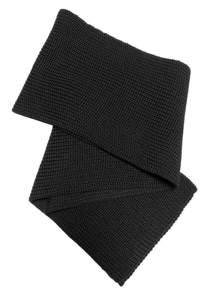 Blauer Peter Strickschal, aus Merino in Perlfang-Optik von Blauer Peter