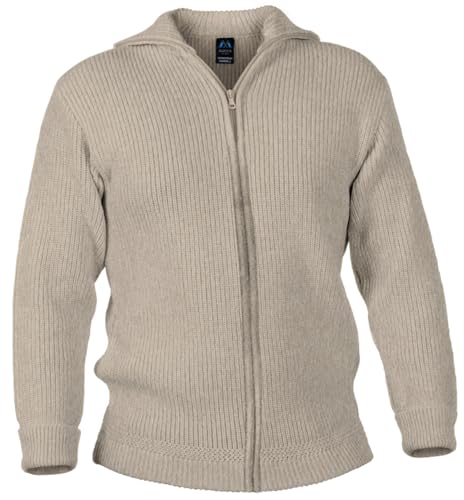 Blauer Peter - Troyer - Strickjacke - Schurwolle - 9 Farben, Farbe:Beigemeliert, Größe:50 Blauer Peter - Troyer - Strickjacke - Schurwolle - 9 Farben, Farbe:Beigemeliert, Größe:50 von Blauer Peter