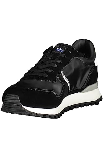 Blauer F2QUEENS01 Sneakers Schuhe Herren blau Leder Nero/42 von Blauer