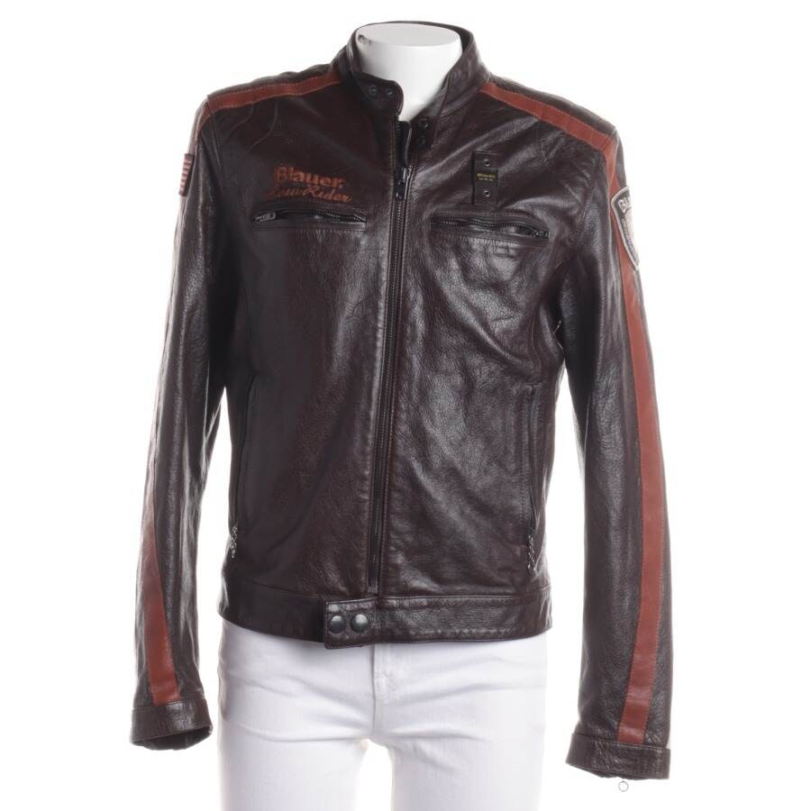 Blauer USA Lederjacke L Braun von Blauer USA