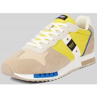 Blauer USA Sneaker im Colour-Blocking-Design Modell 'QUEENS' in Gelb, Größe 46 von Blauer USA