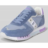 Blauer USA Sneaker mit Label-Details Modell 'MELROSE02' in Jeansblau, Größe 39 von Blauer USA
