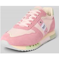 Blauer USA Sneaker mit Label-Details Modell 'MELROSE02' in Pink, Größe 41 von Blauer USA