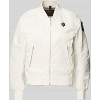 Blauer Usa Bomberjacke mit Reißverschlusstaschen Modell 'LAURIE' in Offwhite, Größe XL Blauer Usa Bomberjacke mit Reißverschlusstaschen Modell 'LAURIE' in Offwhite, Größe XL von Blauer Usa
