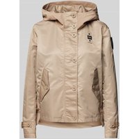 Blauer Usa Jacke mit Kapuze Modell 'MARCELA' in Beige, Größe M von Blauer Usa
