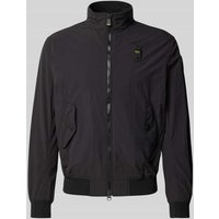 Blauer Usa Jacke mit Stehkragen Modell 'ALWIN' in Black, Größe XL von Blauer Usa