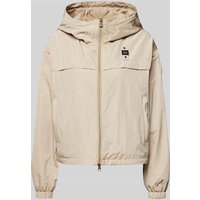 Blauer Usa Jacke mit Zweiwege-Reißverschluss Modell 'BURRAGE' in Beige, Größe L von Blauer Usa
