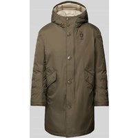 Blauer Usa Parka mit Kapuze Modell 'FALCON' in Oliv, Größe XXL von Blauer Usa