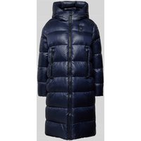 Blauer Usa Regular Fit Steppmantel mit Label-Patch in Marine, Größe S von Blauer Usa