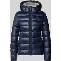 Blauer Usa Steppjacke mit Label-Badge in Marine, Größe L von Blauer Usa