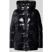 Blauer Usa Steppjacke mit Label-Detail in Black, Größe M von Blauer Usa