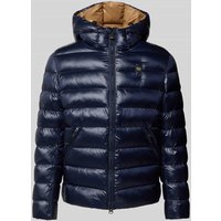 Blauer Usa Steppjacke mit Zweiwege-Reißverschluss Modell 'ADAMS' in Marine, Größe XXL von Blauer Usa