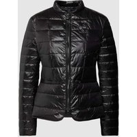 Blauer Usa Steppjacke mit Zweiwege-Reißverschluss in Black, Größe L von Blauer Usa