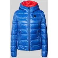 Blauer Usa Steppjacke mit Zweiwege-Reißverschluss in Blau, Größe L von Blauer Usa