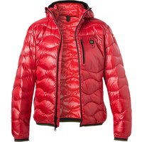 Blauer. USA Herren Daunenjacke rot unifarben von Blauer. USA