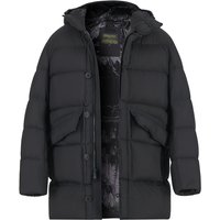 Blauer. USA Herren Daunenparka schwarz Mikrofaser unifarben Blauer. USA Herren Daunenparka schwarz Mikrofaser unifarben von Blauer. USA